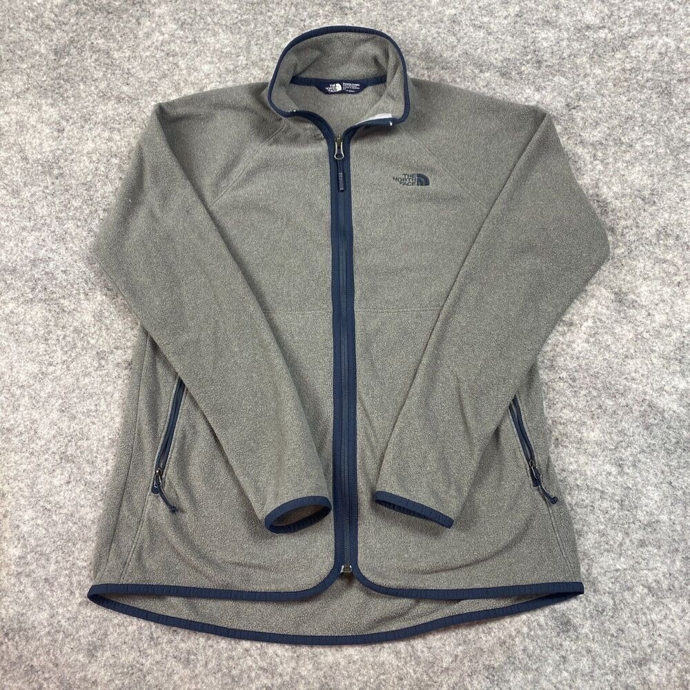 The North Face Jacket Womens Small Khumbu Grey Fleece‎ Hiking Camping Outdoors